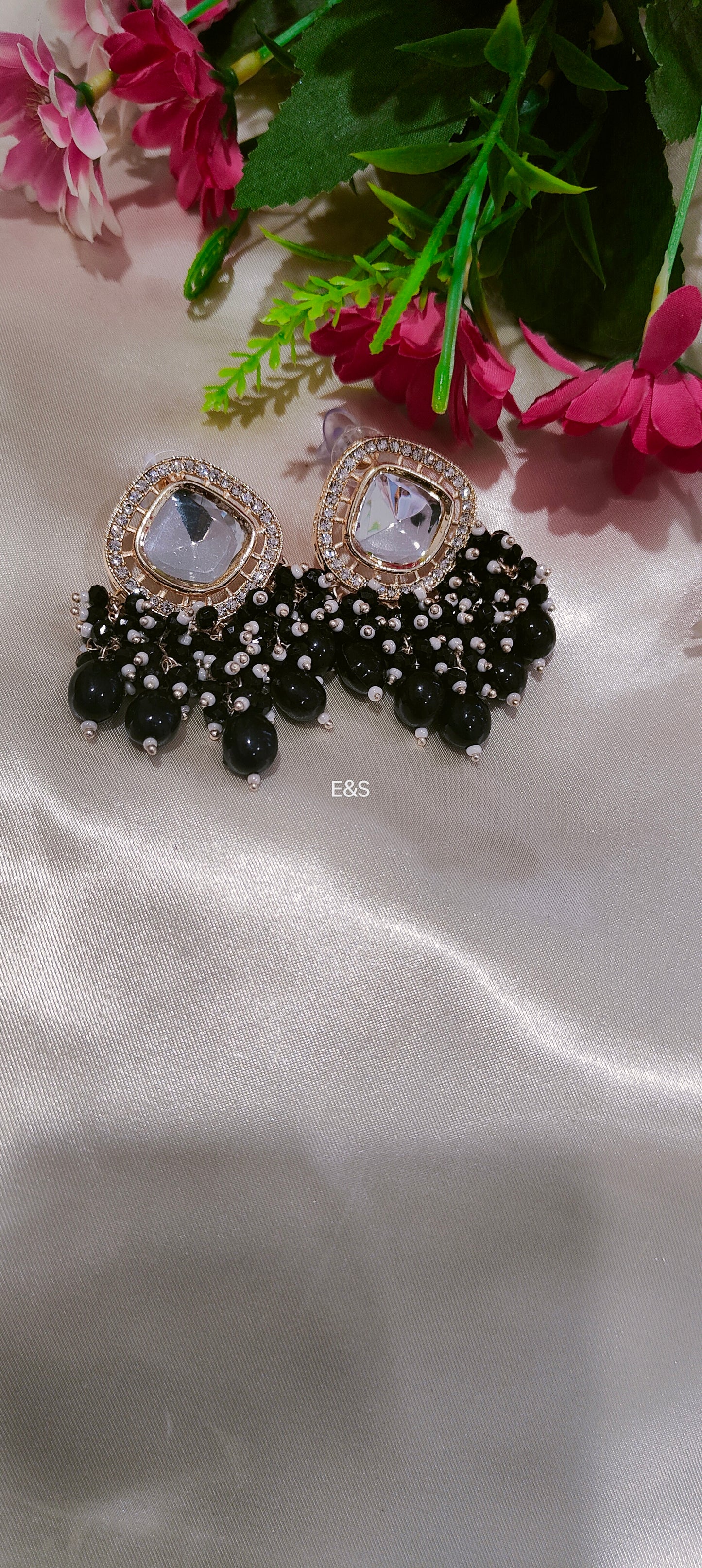 Kundan earrings