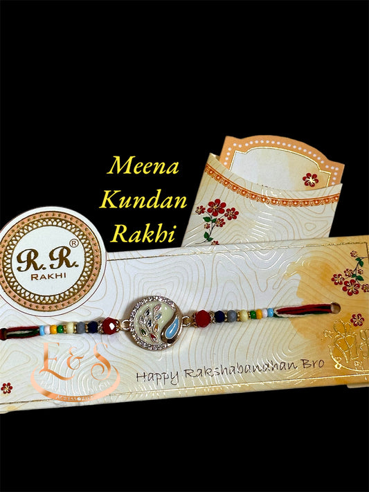 Meena Kundan Rakhi Single